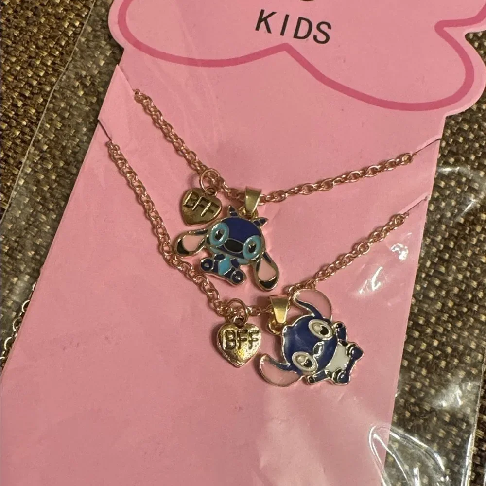 3235-Matt Fun Items-BFF Set Girls Necklace Price for 1 Set